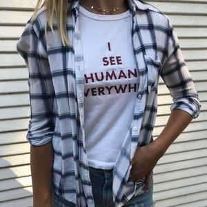 Abercrombie kids flannel